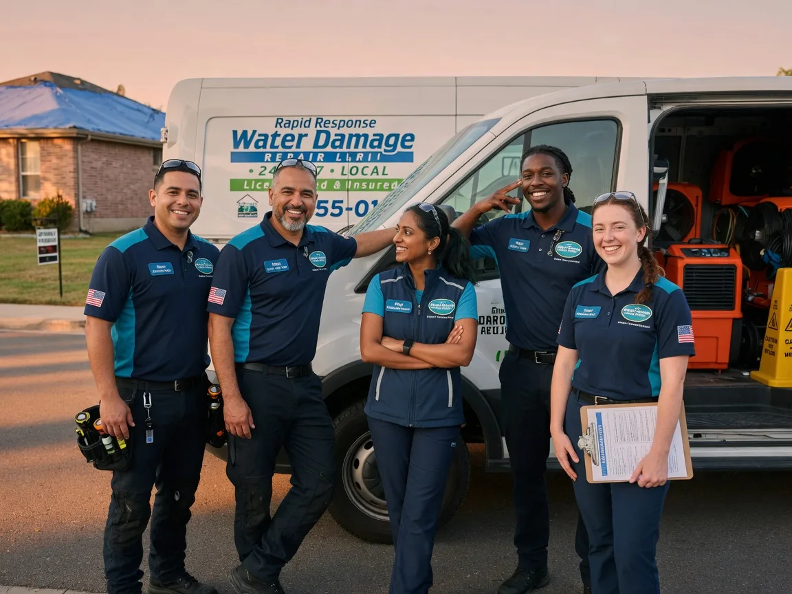 Water Damage Restoration company in Honobia, OK