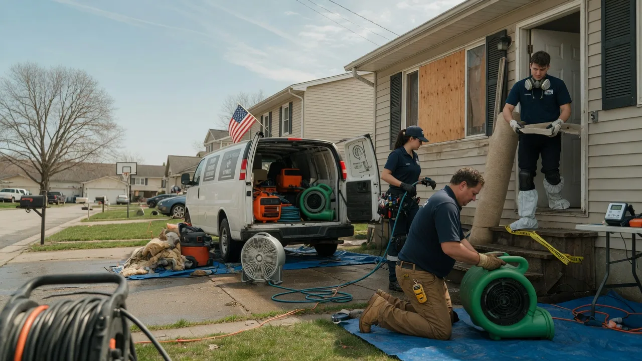 Water Damage Restoration in Honobia, OK near me